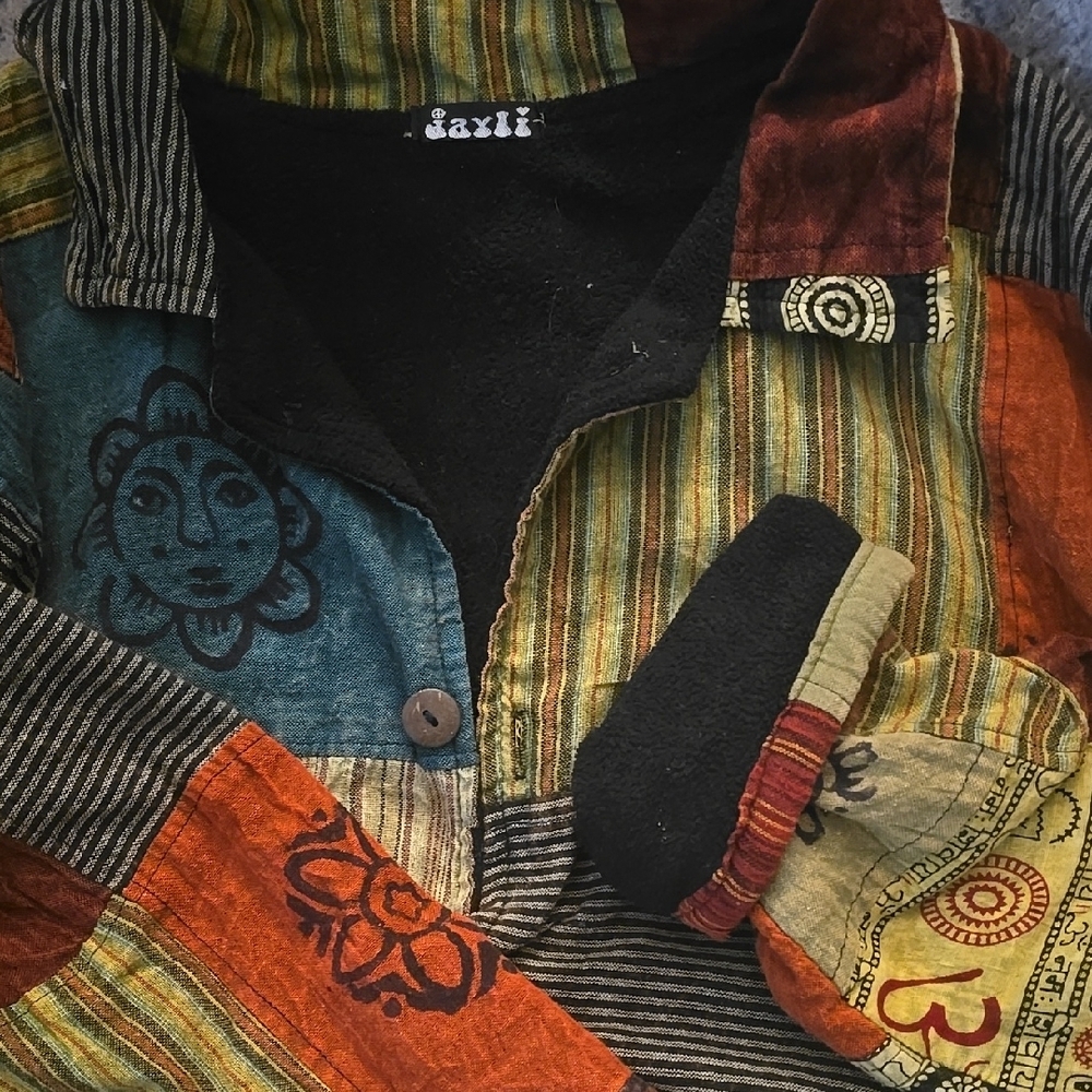 Colorful Patchwork Jacket - image 5